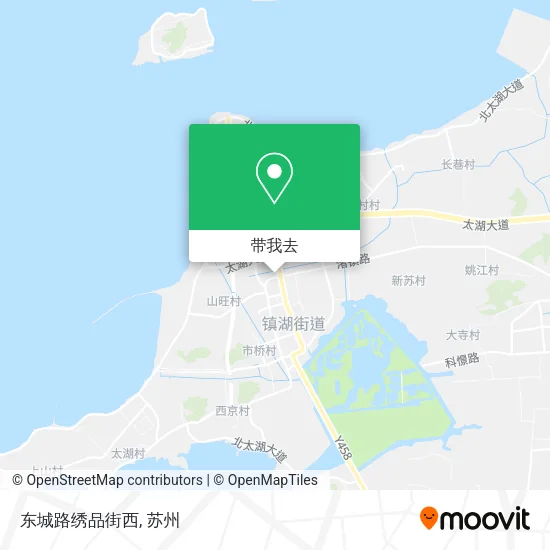 东城路绣品街西地图