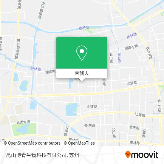 昆山博青生物科技有限公司地图