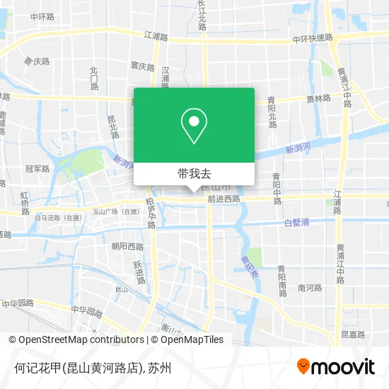 何记花甲(昆山黄河路店)地图