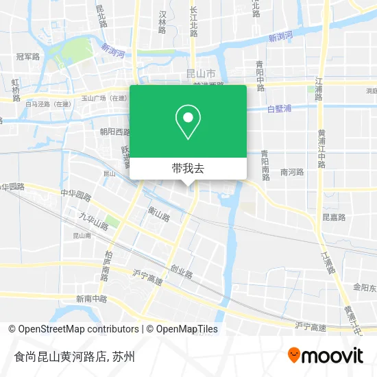 食尚昆山黄河路店地图