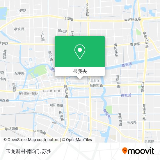 玉龙新村-南5门地图