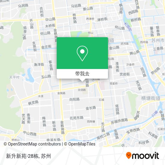 新升新苑-28栋地图