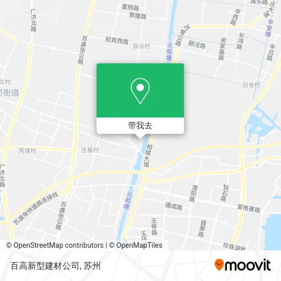 百高新型建材公司地图