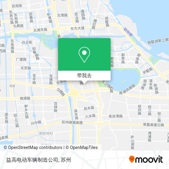 益高电动车辆制造公司地图