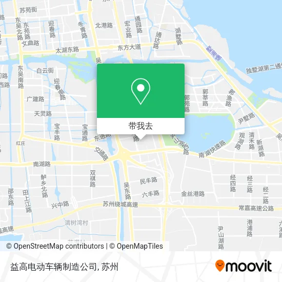 益高电动车辆制造公司地图