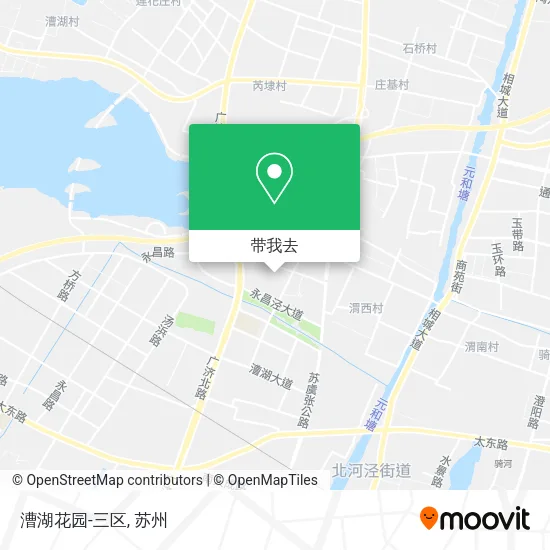 漕湖花园-三区地图
