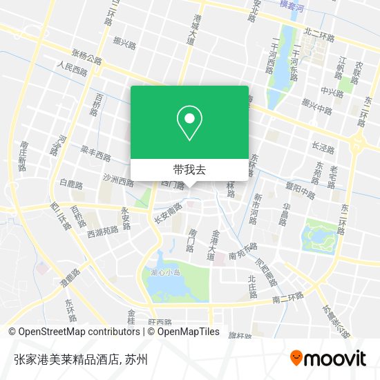 张家港美莱精品酒店地图