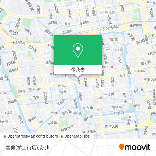 皇剪(学士街店)地图