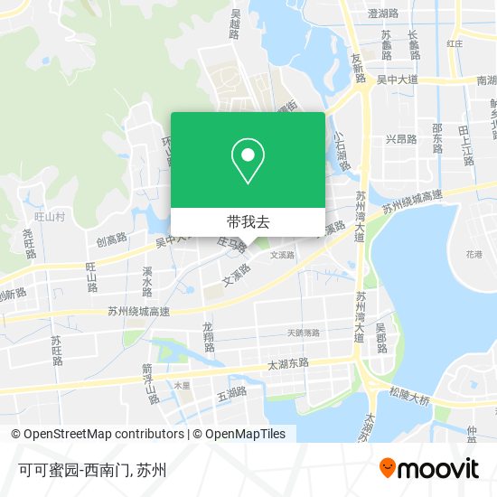 可可蜜园-西南门地图