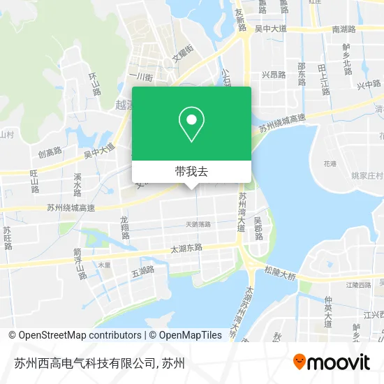 苏州西高电气科技有限公司地图