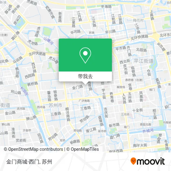 金门商城-西门地图