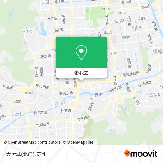 大运城(北门)地图