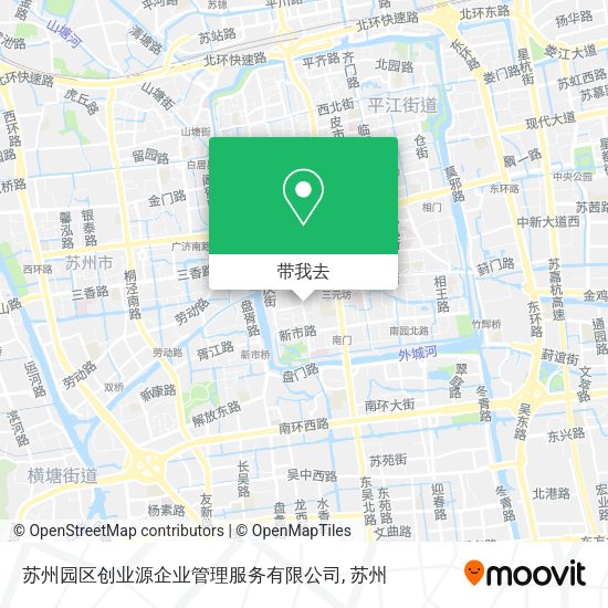 苏州园区创业源企业管理服务有限公司地图