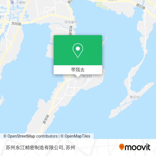 苏州东江精密制造有限公司地图
