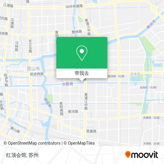 红顶会馆地图