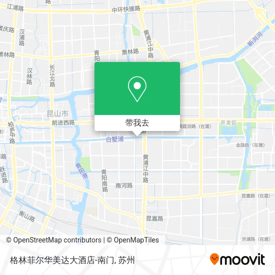 格林菲尔华美达大酒店-南门地图