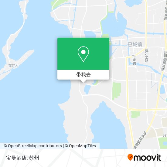 宝曼酒店地图