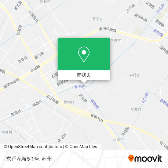 东香花桥5-1号地图
