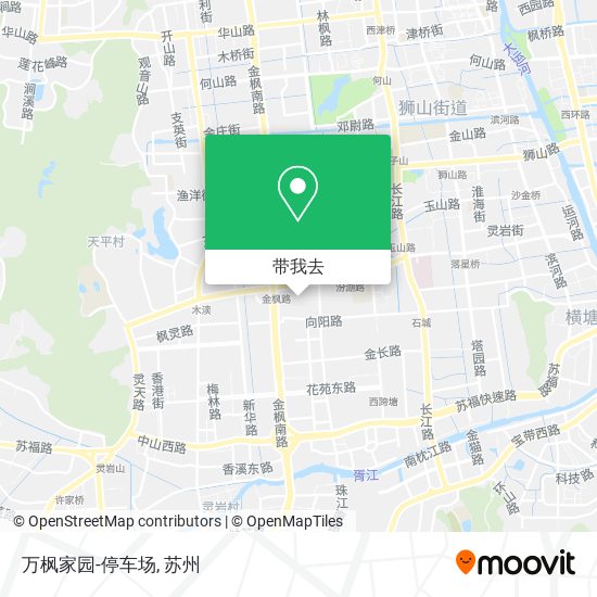 万枫家园-停车场地图