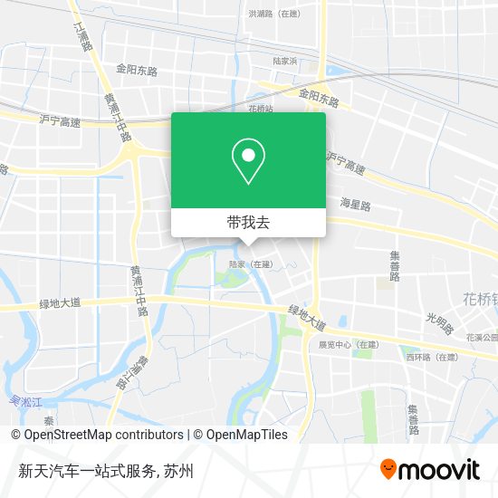 新天汽车一站式服务地图