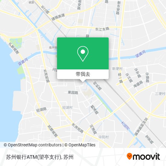 苏州银行ATM(望亭支行)地图