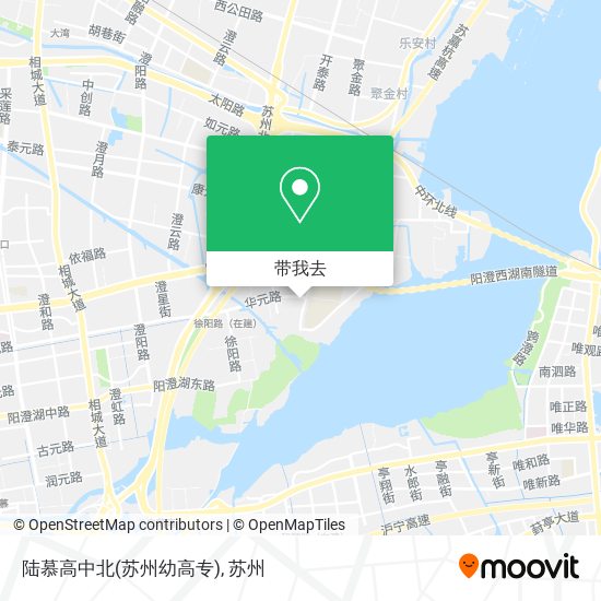 陆慕高中北(苏州幼高专)地图