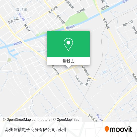 苏州磬禧电子商务有限公司地图