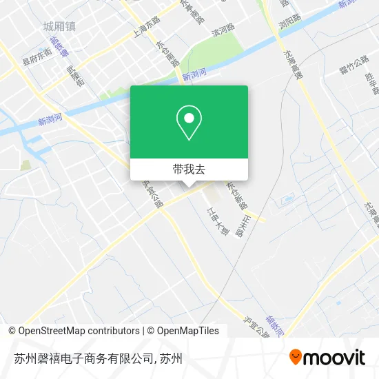 苏州磬禧电子商务有限公司地图