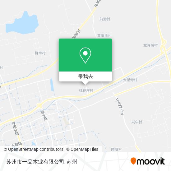 苏州市一品木业有限公司地图