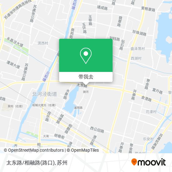 太东路/相融路(路口)地图