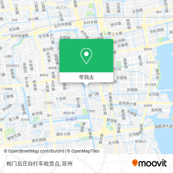 相门后庄自行车租赁点地图