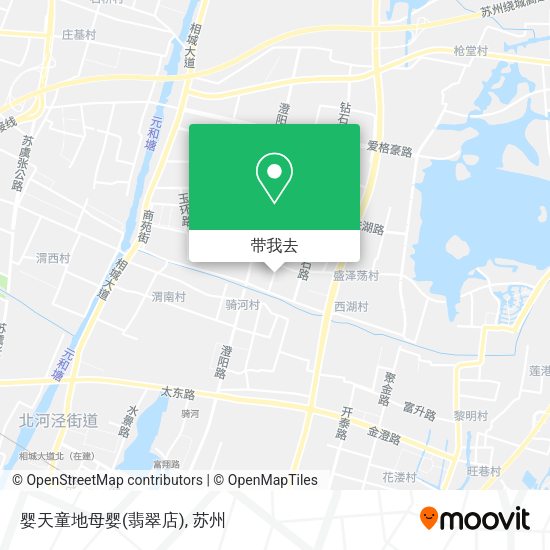 婴天童地母婴(翡翠店)地图