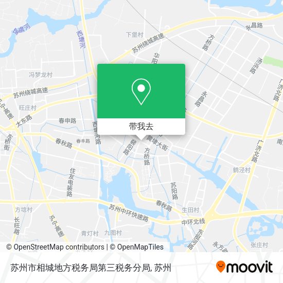 苏州市相城地方税务局第三税务分局地图