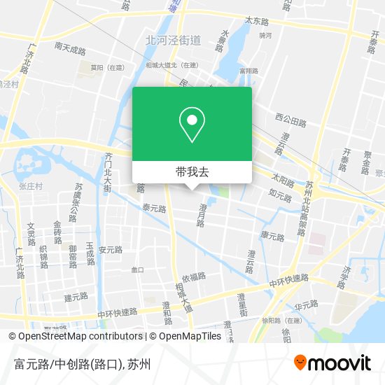 富元路/中创路(路口)地图