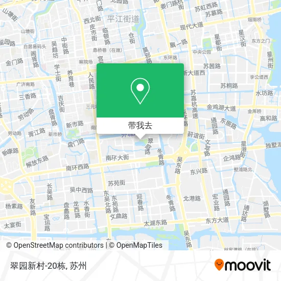 翠园新村-20栋地图