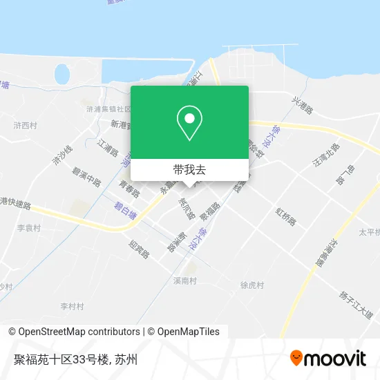 聚福苑十区33号楼地图