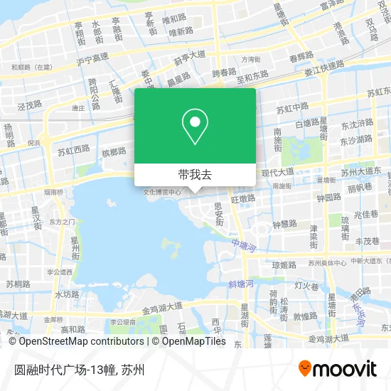 圆融时代广场-13幢地图