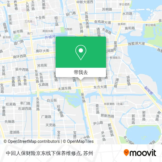 中回人保财险京东线下保养维修点地图