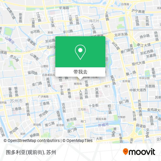 围多利亚(观前街)地图