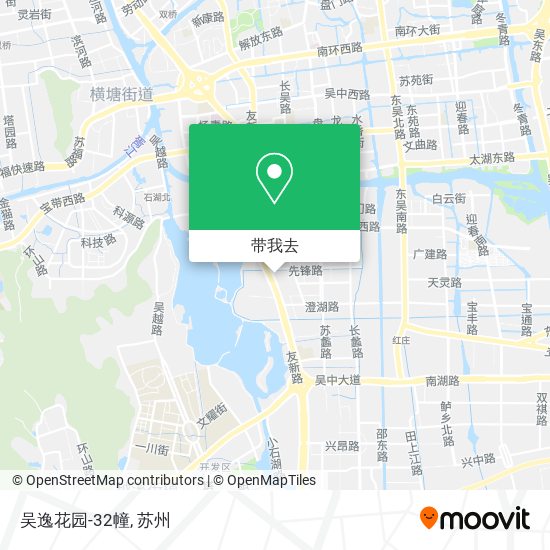 吴逸花园-32幢地图