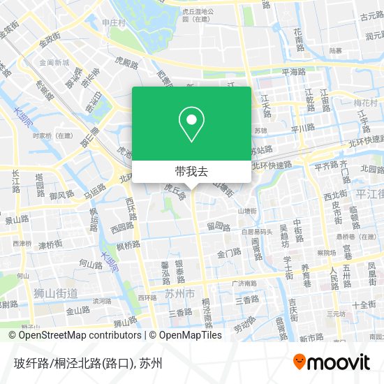 玻纤路/桐泾北路(路口)地图