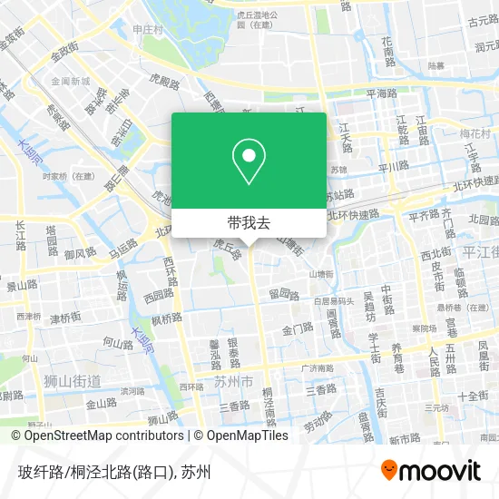 玻纤路/桐泾北路(路口)地图