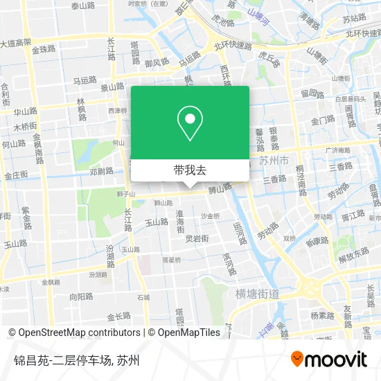 锦昌苑-二层停车场地图
