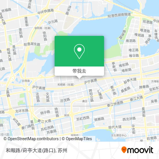 和顺路/葑亭大道(路口)地图