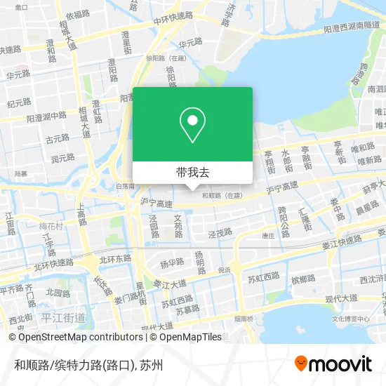和顺路/缤特力路(路口)地图