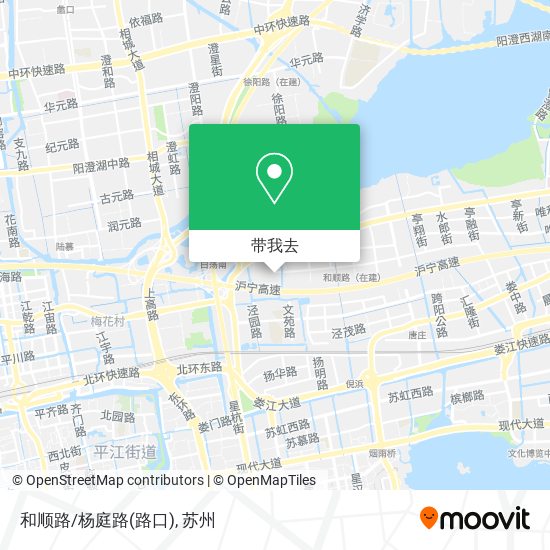 和顺路/杨庭路(路口)地图