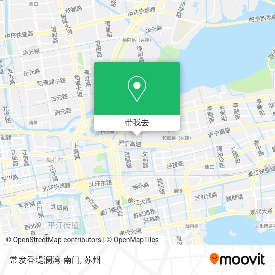 常发香堤澜湾-南门地图