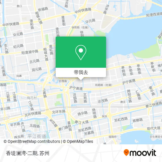 香堤澜湾-二期地图