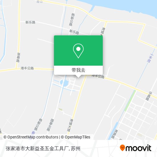 张家港市大新益圣五金工具厂地图