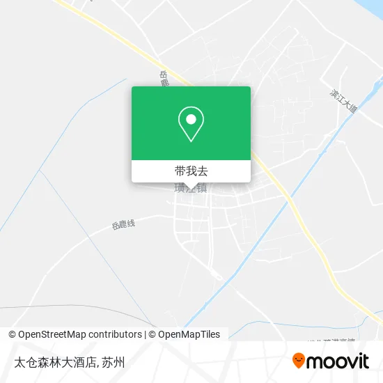 太仓森林大酒店地图